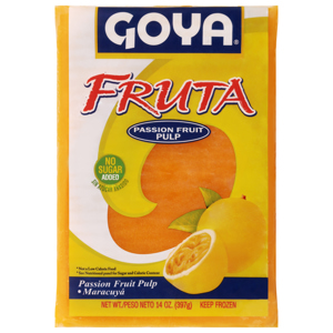 Goya No Sugar Added Passion Fruit Pulp, 14 oz (397 g)