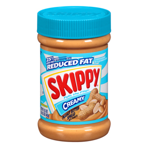 Skippy Peanut Butter Spread, Reduced Fat, Creamy, 16.3 oz (1 lb 0.3 oz) 462 g