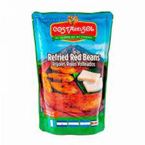 Costa Del Sol Refried Red Beans, Frijoles Rojos Volteados, 28.22 oz