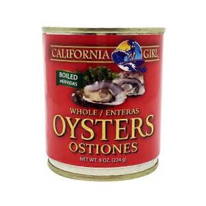 California Girl Whole Oysters, 8 oz