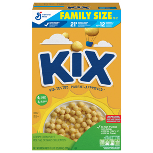 Kix Crispy Corn Puffs Family Size, 18 oz (1 lb 2 oz) 510 g