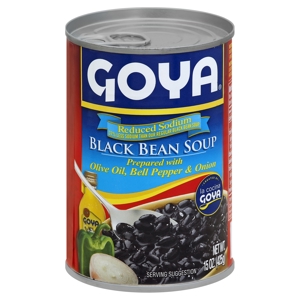 Goya Soup, Reduced Sodium, Black Bean, 15 oz (425 g)