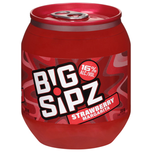 Big Sipz Strawberry Margarita Wine Cocktail, 200 ml