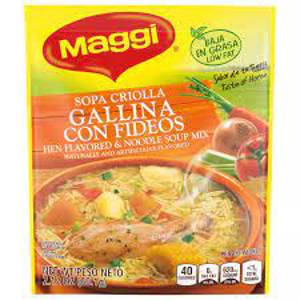 Maggi Sopa Criolla Gallina Con Fideos, 2.12 oz