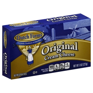 Dutch Farms Cream Cheese, Original, 8 oz (227 g)