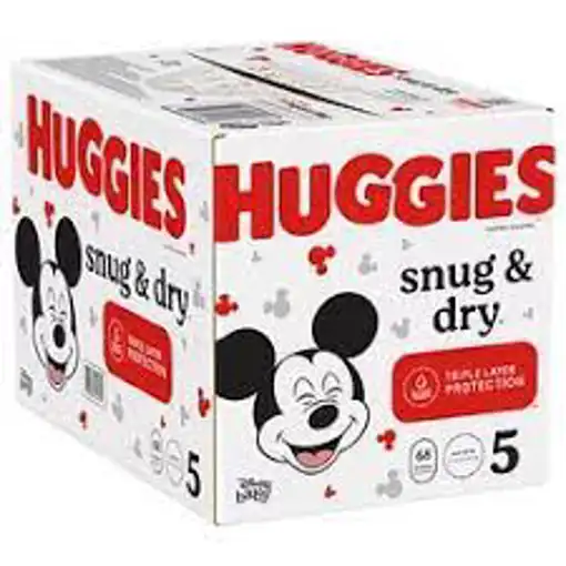 Huggies Diapers, Disney Baby, (Over 27 lb), 68 diapers