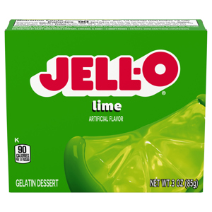 Jell-O Lime Gelatin Dessert, 3 oz (85 g)