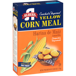 Albers Enriched & Degermed Yellow Corn Meal, 40 OZ (2.5 LBR) (1.13 KGM)
