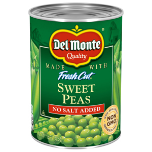 Del Monte No Salt Added Sweet Peas, 15 oz (425 g)