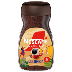 Nescafe 100% Arabica Instant Colombia Coffee, 6 oz (170 g)