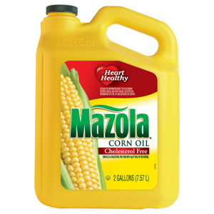 Mazola Corn Oil, Cholesterol Free, Heart Healthy, 2 gal (7.57 l)