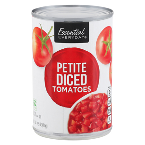 Essential Everyday Tomatoes, Petite, Diced, 14.5 oz (411 g)