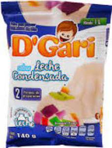 D'Gari Gelatin Dessert, Condensed Milk, 4.2 oz