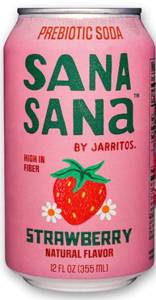 Sana S Prebiotic Soda 12z Strawber