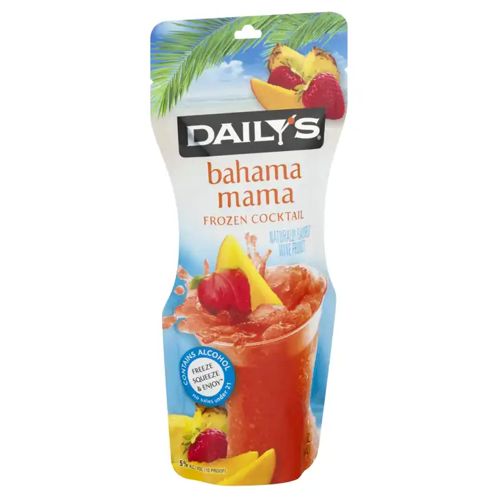 Welcome Manteno Daily s Frozen Cocktail Bahama Mama 10 Fl Oz 295 Ml
