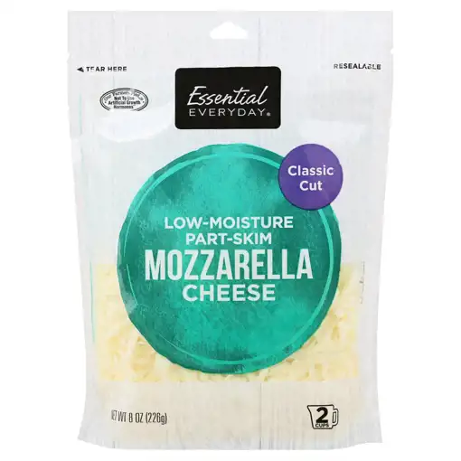 Kraft Cheese, Shredded, Mozzarella, Low-Moisture Part-Skim 8 oz, Mozzarella & Provolone