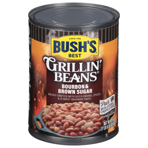 Bush's Best Bourbon & Brown Sugar Grillin' Beans, 22 oz (1 lb 6 oz) 624 g
