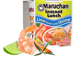 Maruchan Instant Lunch, Lime Flavor with Shrimp, 2.25 oz (64 g)