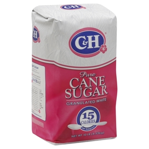 C & H Sugar, Pure Cane, Granulated White, 10 lb (4.53 kg)
