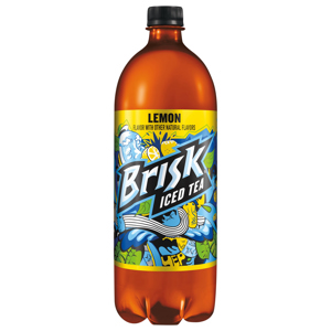 Brisk Iced Tea, Lemon, 1 liter (1.05 qt)