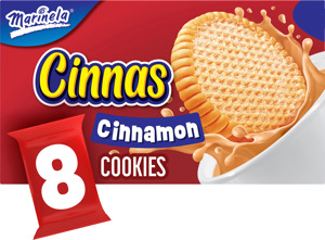Marinela Cinnamon Cookies, 8 packs, 16.96 oz