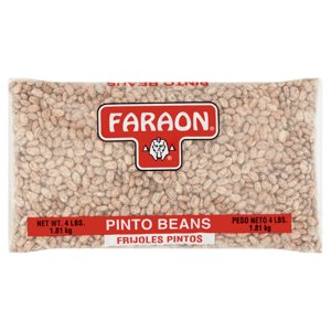 Faraon Pinto Beans, Dry, 4 lbs