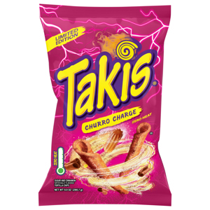 Takis Zero Heat Churro Charge Tortilla Chips, 9.9 oz (280.7 g)