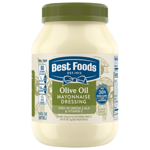 Best Foods Olive Oil Mayonnaise Dressing, 30 fl oz (887 ml)