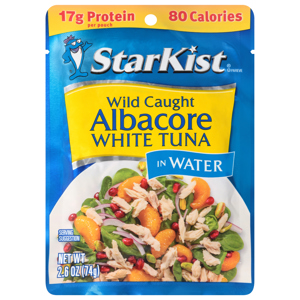 StarKist Wild Caught Albacore White Tuna in Water, 2.6 oz (74 g)