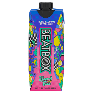 Beatbox Hard Tea, 16.9 fl oz (1.06 pt) 500 ml