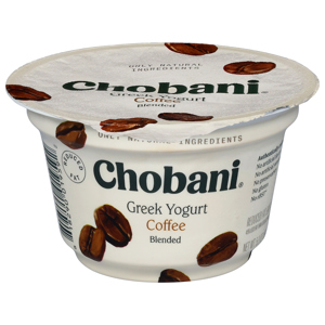 Chobani Reduced Fat Greek Blended Coffee Yogurt, 5.3 oz (150 g)