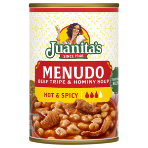 Juanita's Hot & Spicy Menudo, 15 oz (425 g)