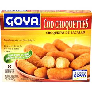 Goya Croquetas de Bacalao, Cod Croquettes, 8 ct, 9.6 oz