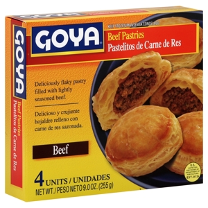 Goya Pastries, Beef, 4 units [9 oz (255 g)]
