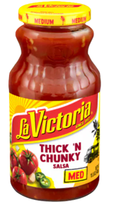 La Victoria Salsa 15z Thick N Chunky Med