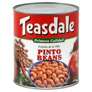 Teasdale Pinto Beans, 108 oz (6 lb 12 oz) 3.06 kg