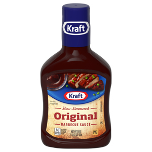 Kraft Slow-Simmered Original Barbecue Sauce, 18 oz (1 lb 2 oz) 510 g