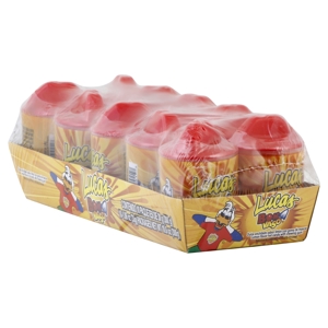 Lucas Candy, with Chewing Gum, Lemon Flavor, Hot, 10 - 1.06 oz (30 g) packages [10.6 oz (300 g)]