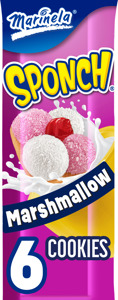 Marinela Coconut and Strawberry Marshmallow Cookies, Individual, 6 count, 3.17 oz