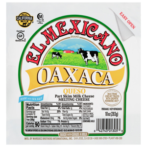 El Mexicano Queso, Oaxaca, 10 oz (283 g)
