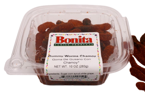 Bonita Gummy Worms 10z Chamoy