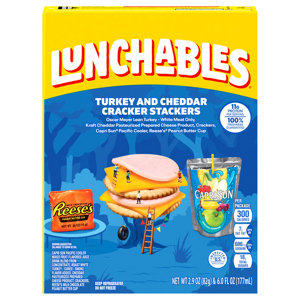 Lunchables Turkey and Cheddar Cracker Stackers, 1 package
