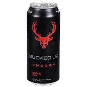 Bucked Up Energy Drink, Blood Raz, 16 oz (473 ml)