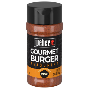 Weber Gourmet Burger Seasoning, Kosher, 2.75 oz (78 g)