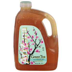 AriZona Green Tea, with Ginseng and Honey, 128 fl oz (1 gal) 3.78 l
