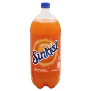 Sunkist Soda, Orange, 2 lt (2.1 qt)