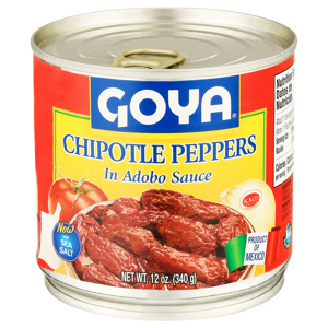 Goya Chipotle Peppers in Adobo Sauce, 12 oz (340 g)