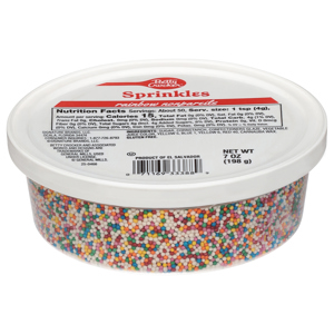 Betty Crocker Sprinkles, Rainbow Nonpareils, 7 oz (198 g)