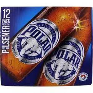 Polar Pilsener Beer, 12 - 12 fl oz Bottles