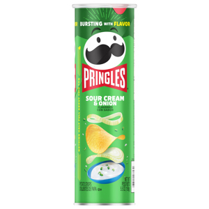 Pringles Potato Crisps, Sour Cream & Onion Flavored, 5.5 oz (158 g)